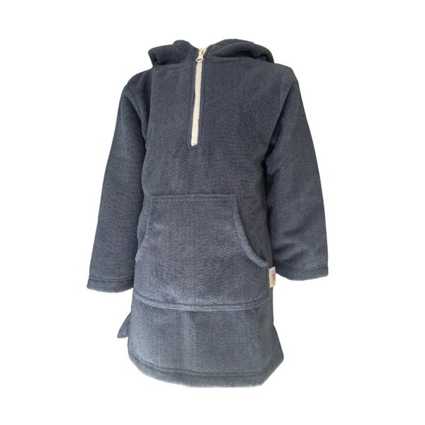 Moosel Hats Kids Hooded Towel Swim Poncho Demin