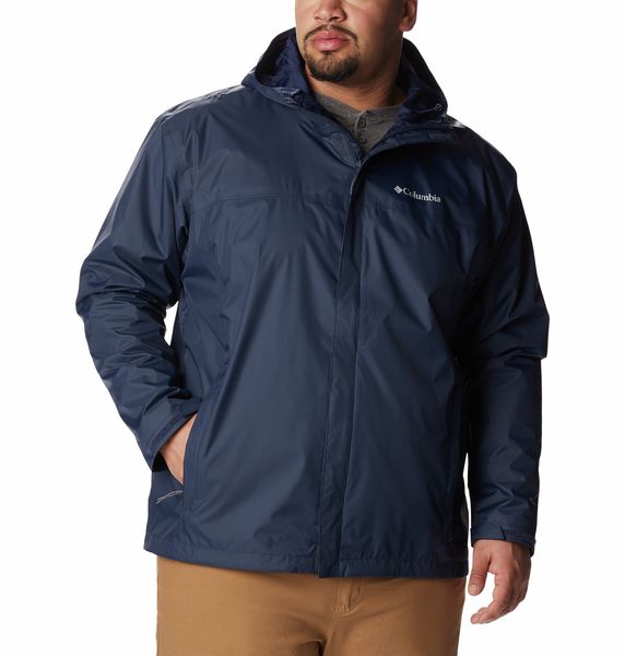 Columbia Men's Watertight II Jacket Collegiate Navy Big &amp; Tall