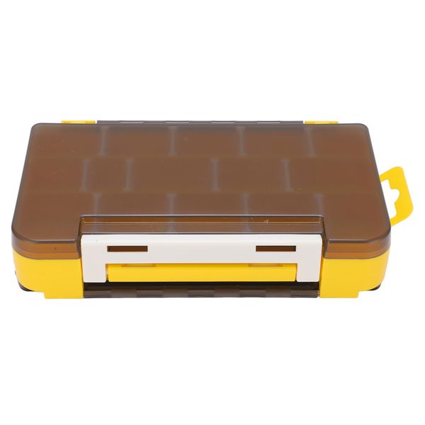 Yellow Double Deck Anti-Impact Bait Box