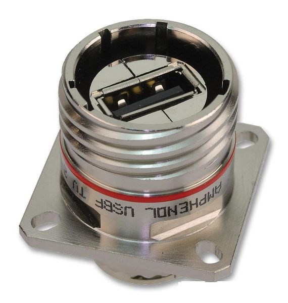 Amphenol Socapex (USBFTV21ZN) USB Adapter, USB 2.0, IP68