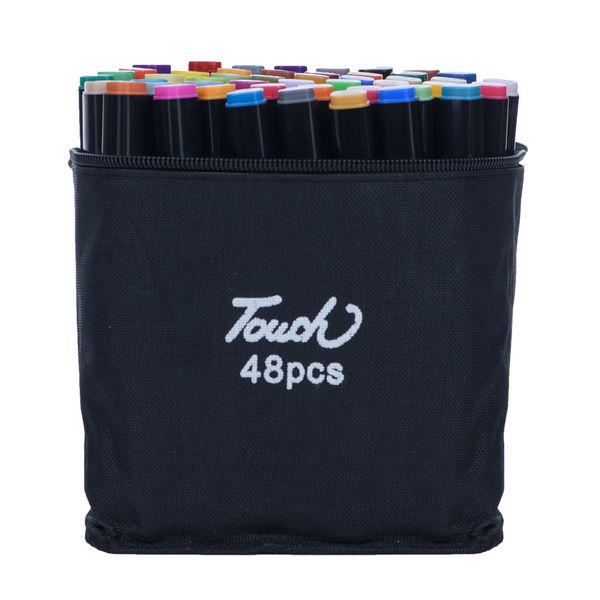 Set of 48 Double Sided Broad and Fine Markers