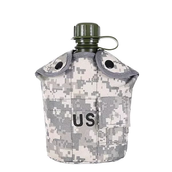 Grey Military Water Bottle