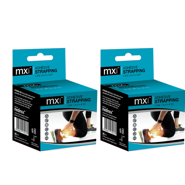 Strapping Adhesive Bandage (50mm x 4.5m) - 2 Packs