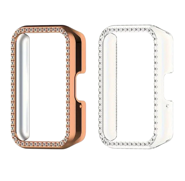 2 Rose Set (No Glass ) Watch Screen Protector Compatible with Samsung Fit 3