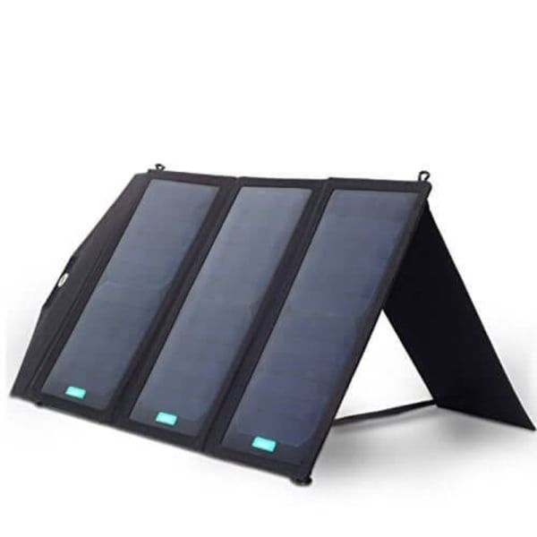 AUKEY PB-P2 20W Solar Charger with Dual USB Port and AiPower