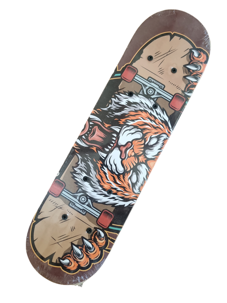 Kids Mini Skateboard Tiger 43cm