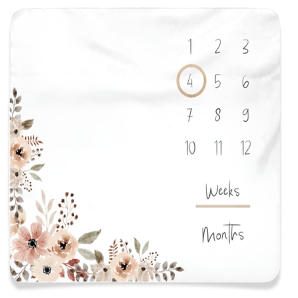 Echo Baby Milestone Blanket