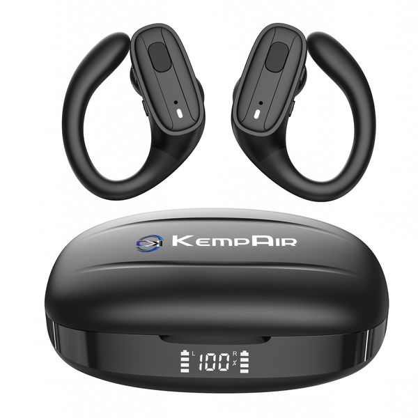 KempAir Y80 Sport True Wireless Over-Ear Bluetooth Earphones