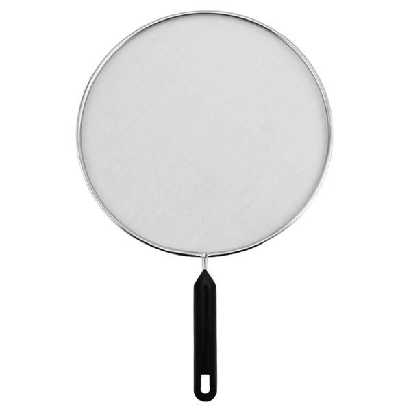 Kitchen Stainless Steel Heat Resistant Oil Splatter Screen - 43cm