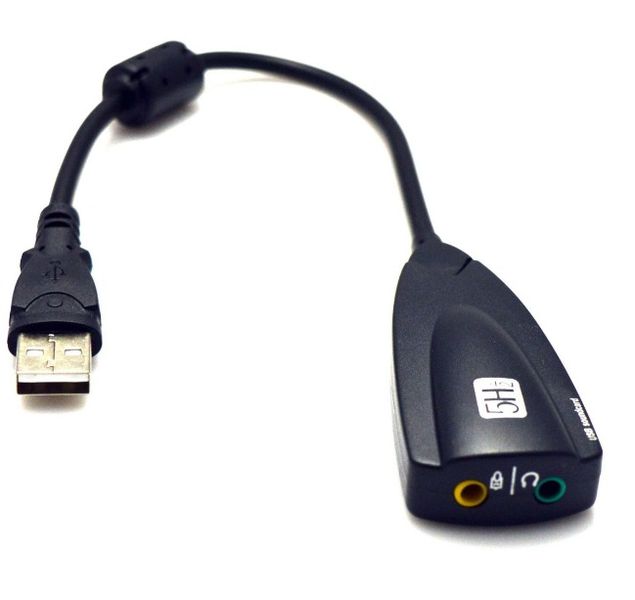 External USB 2.0 Virtual 7.1 Channel Surround Sound Card