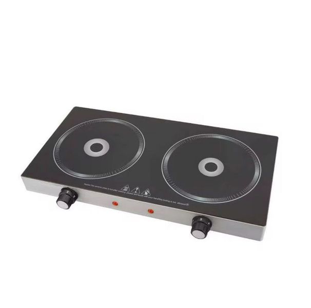 Smart Cook Dual Hot Plate Infrared and Induction 2-Burner Electric Cooktop