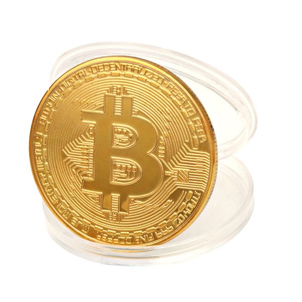 Bitcoin - Gold Plated Souvenir Coin