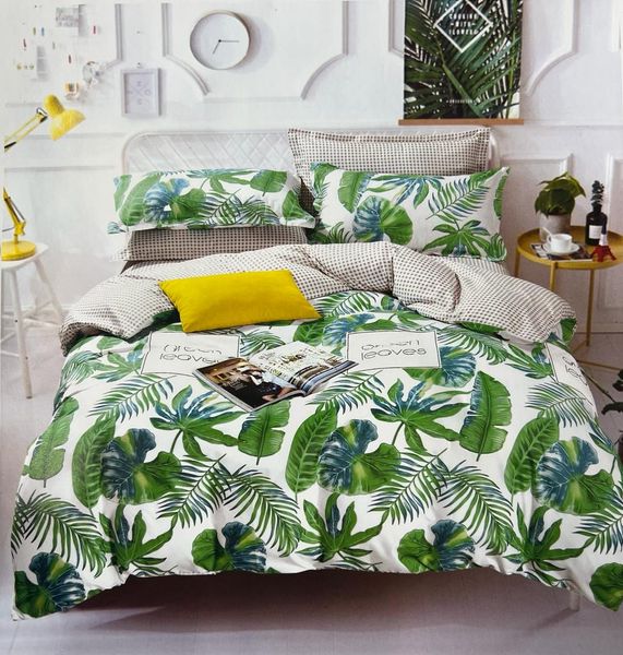 6pcs Duvet Cover Green