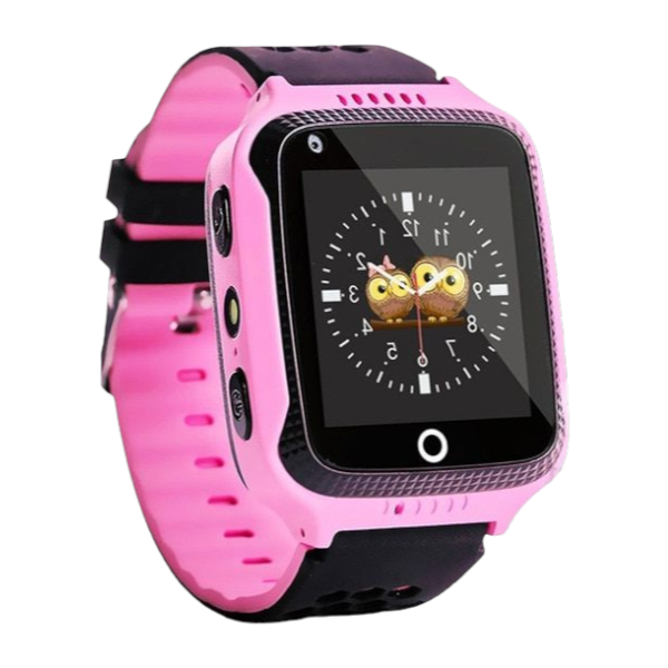 SafeGuard Buddy - Q528 - Kids GPS Smart Watch - Pink