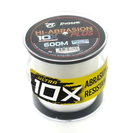 Pioneer High Abrasion 600m Clear Fishing Line 0.40mm - 25lb/11.4kg, Shop  Today. Get it Tomorrow!