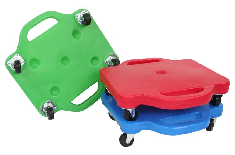 Sliding Board Scooter On Wheels With Handles