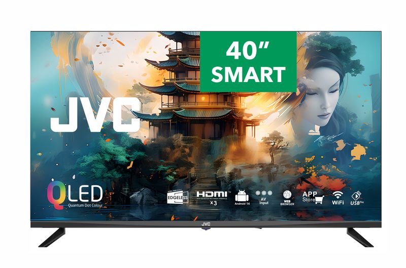 JVC 40" LT-40NQ5165 FHD QLED Smart TV