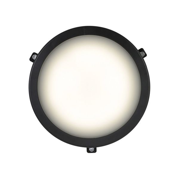 Eurolux Bulkhead LED Round Black 6W