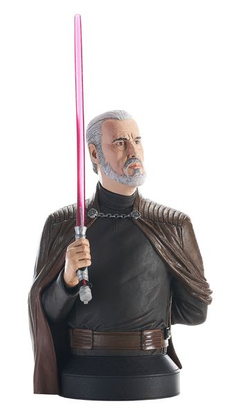 Star Wars Revenge Of The Sith Count Dooku 1/6 Scale Bust