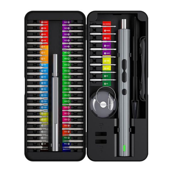 58 in 1 Electric Screwdriver Set - Precision &amp; Magnetic Bits