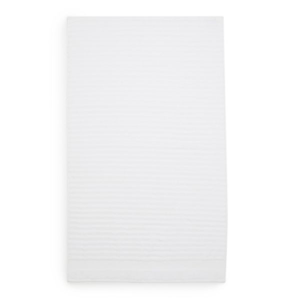 George &amp; Mason Cotton Ribbed Zero Twist Bath Towel