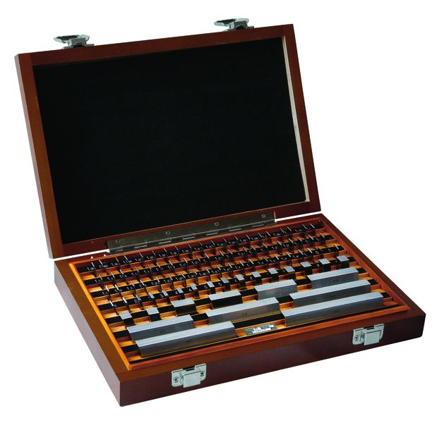 Accud - Steel Gauge Block Set Iso3650 Grade 1 112 Pieces