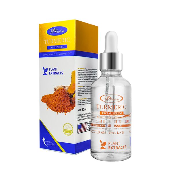 Dr.ROSEVA-Nourishing and hydrating Organic Turmeric Face Serum - 50ml