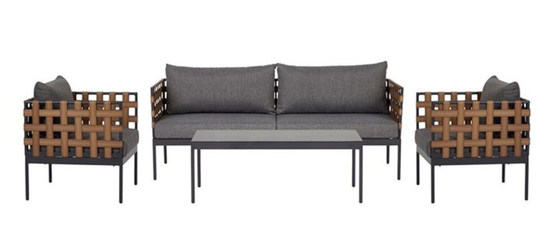 Envy Sofa Set 4 PCS W/Cushion
