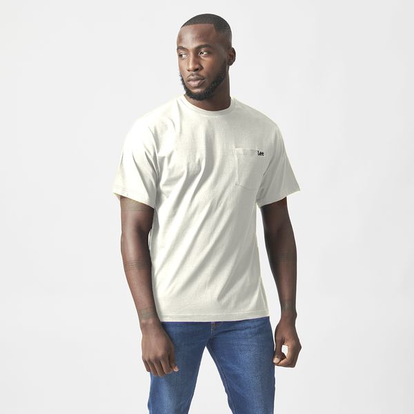 Lee - Mens Logo emb pocket tee