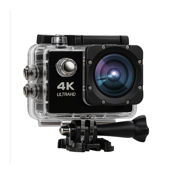 4K Ultra HD Multipurpose Underwater Sports Camera, Waterproof Action Cam