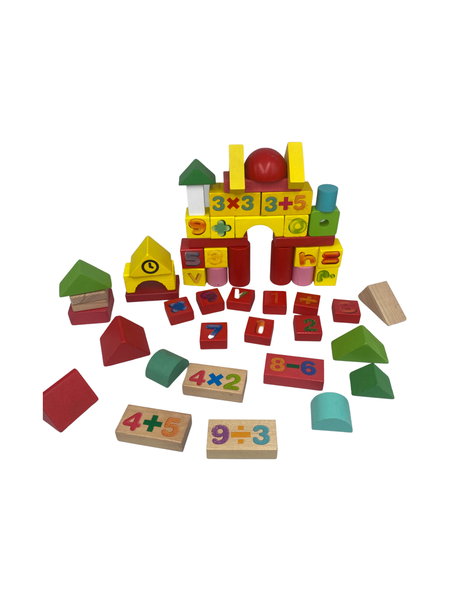 50 Piece Colorful Building Blocks AY-20