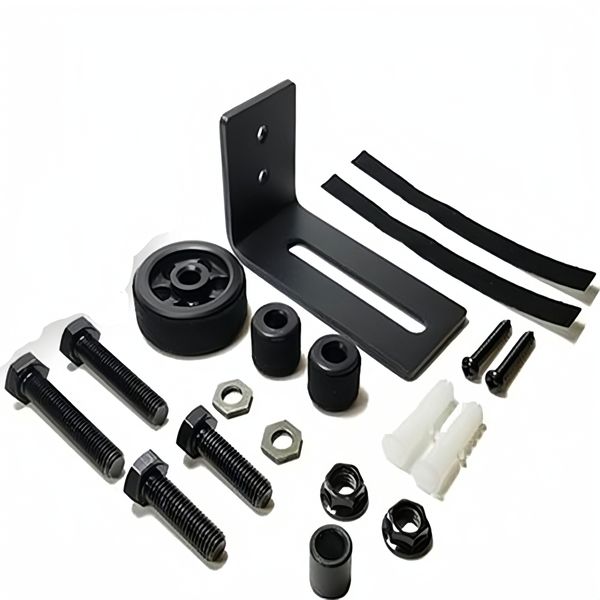 Sliding Barn Door Bottom Floor Guide Barn Door Sliding Door System 8-in-1