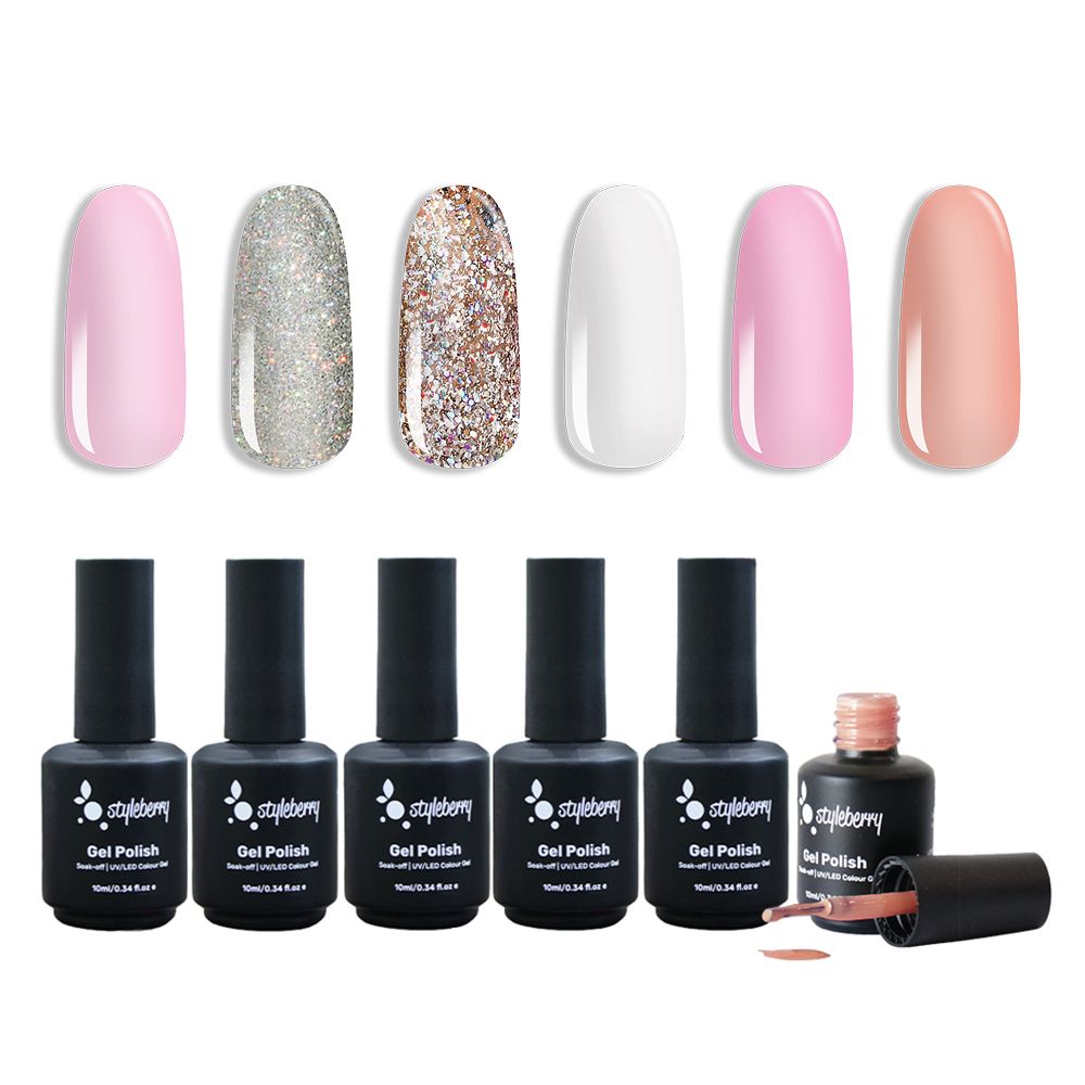 Styleberry Gel Nail Polish Set 6 Colours | Buy Online in South Africa ...