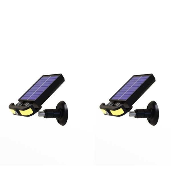 Solar Motion Sensor Security Light with USB Charging - Combo ( 2 pack)