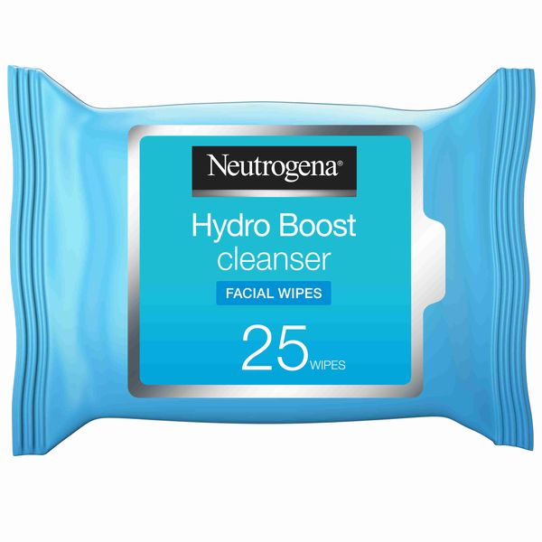 Neutrogena, Hydro Boost Cleansing Face Wipes, Pack of 25