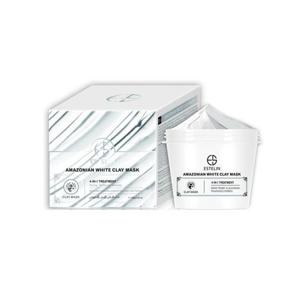 Estelin Amazonian White Clay Mask