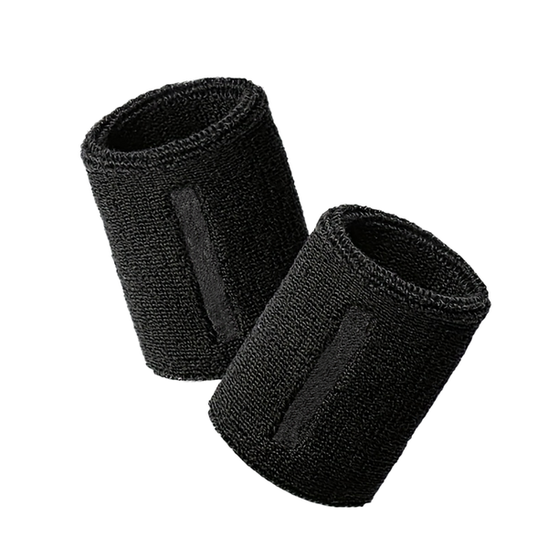 2 Pieces Quick-Dry Sports Wristband For Men &amp; Women - Black &amp; Grey
