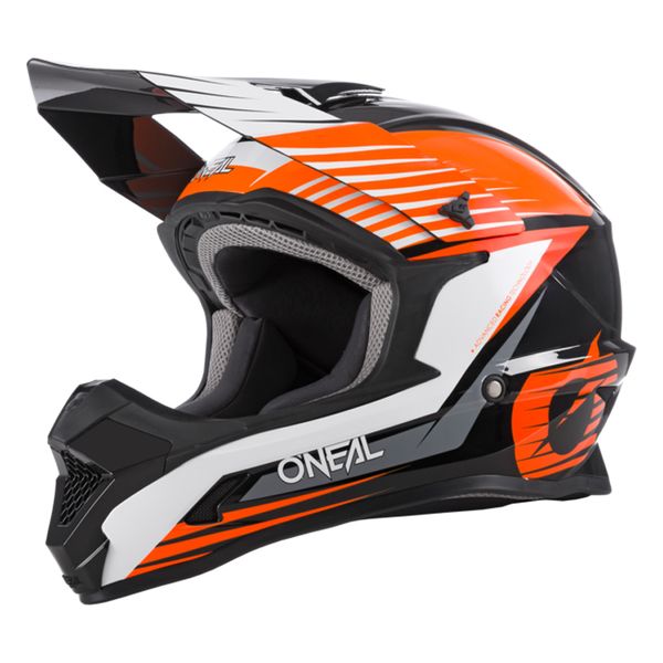O Neal 1 Series MX Helmet Stream Black | Orange
