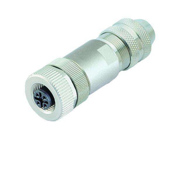 99-1436-814-05 - M12 A-Coded 5-Pin Female Straight Connector IP67 6mm Cable