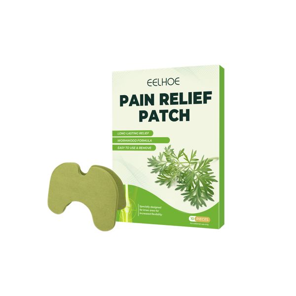 EELHOE Wormwood Patches - 10 Pcs Herbal Body Care Patches for Knee