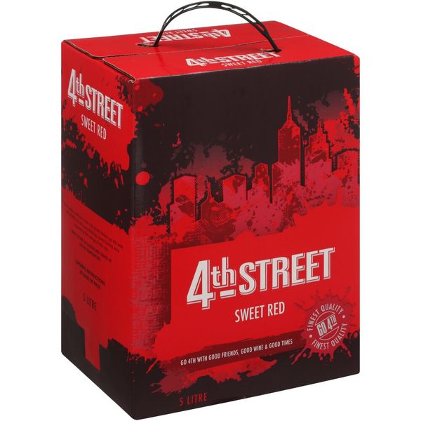 4th Street - Natural Sweet Red - 3 Litre