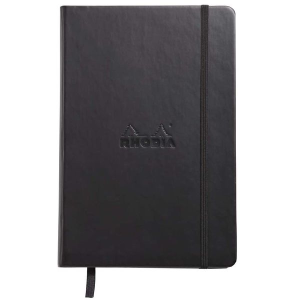 Rhodia Boutique A5 Italian Leatherette Webnotebook, lined