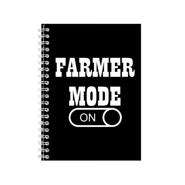 Farmer A5 Notebook Farming Gift Idea Writing Books A5- Notepad