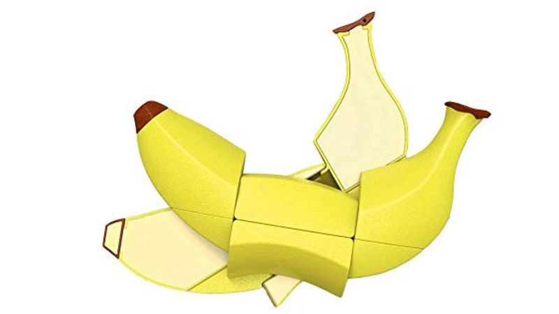 Banana Cube Puzzle Toy - 360 degree rotation