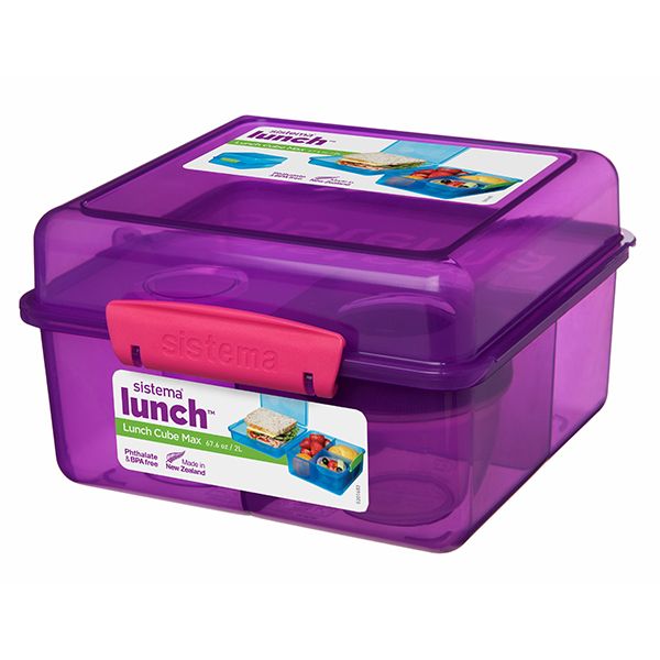 Lunch Cube Maxi with 1 Pot - Purple | Shop Today. Get it Tomorrow ...