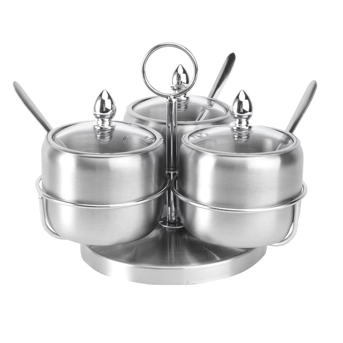 European Style Stainless Steel Spice Jar Set Shop Today. Get it