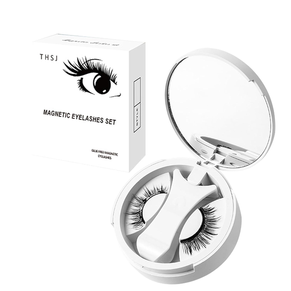 Magnetic Eyelashes with Applicator - Reusable, Portable, No Glue