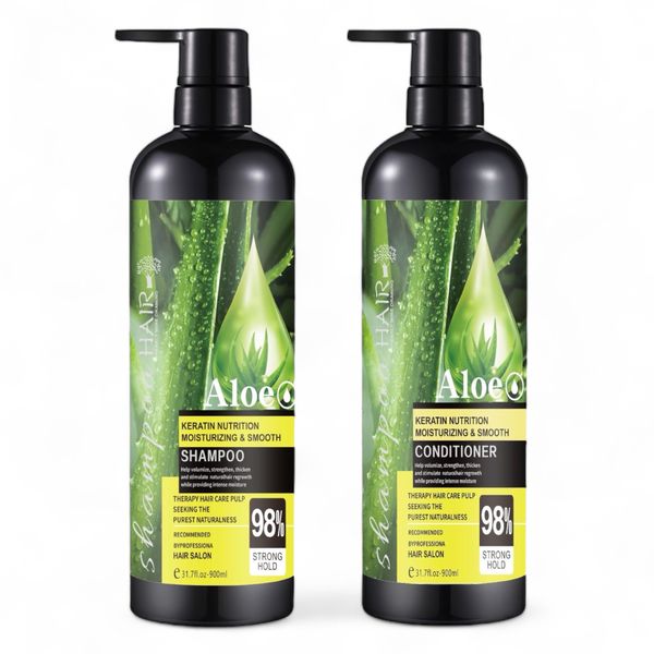 Keratin Aloe Vera Hair Shampoo &amp; Conditioner