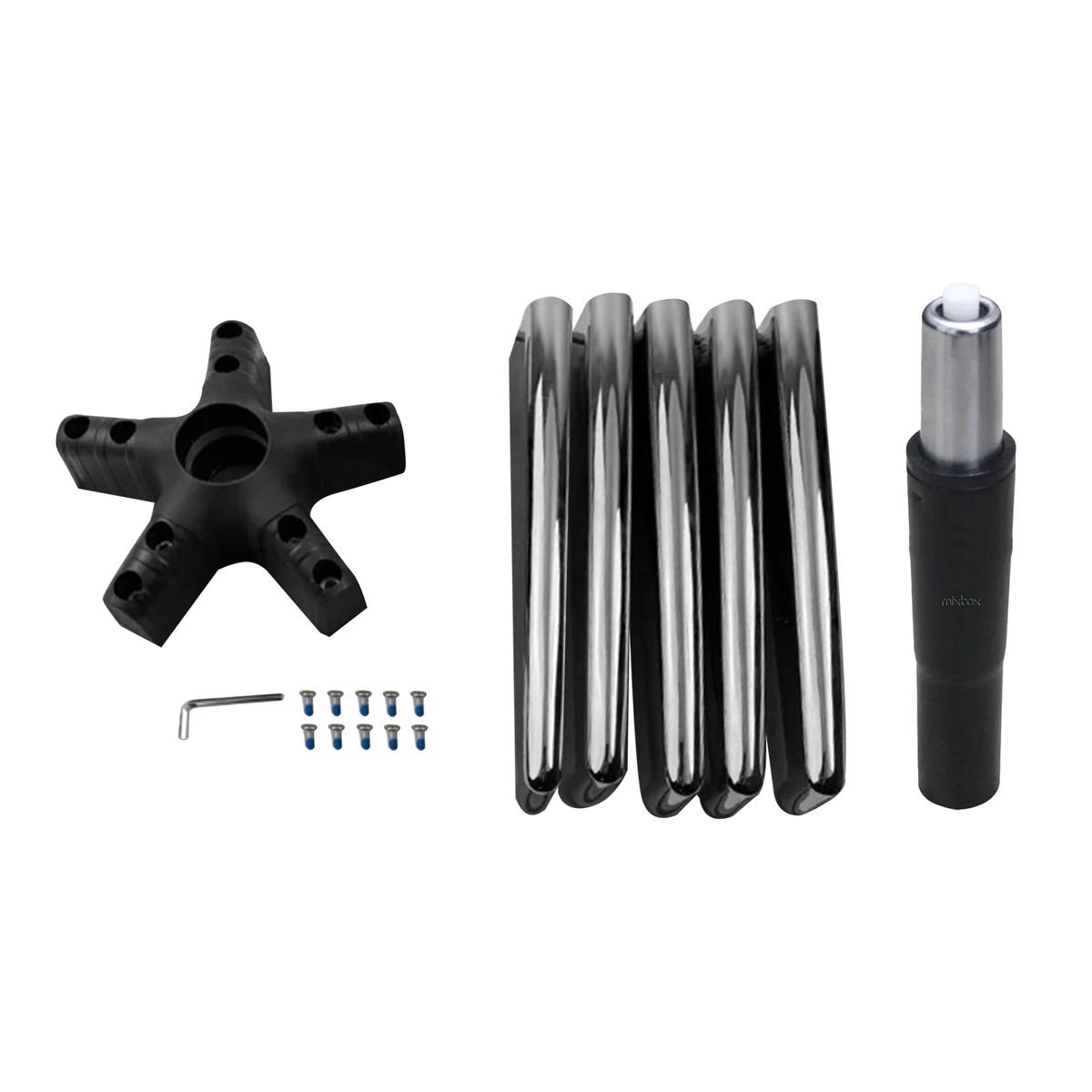 Mix Box Office Chair Metal Base Upgrade Kit