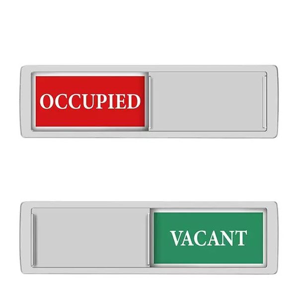 Vacant Occupied Privacy Sign Vacant Occupied Door Sign